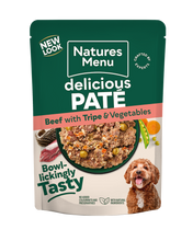 Load image into Gallery viewer, Nature Menu Pouches Delicious Pate Multibuy 8 x 300g