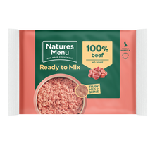 Load image into Gallery viewer, Raw Minced Blocks Beef 400g