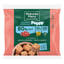 Load image into Gallery viewer, Puppy Nuggets 80% Beef (Grain Free) 1kg