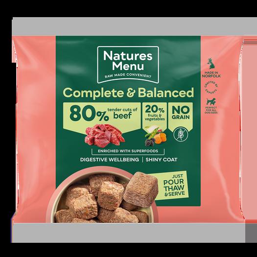 Natures Menu Complete and Balanced Raw Meals Wirral Dog Food