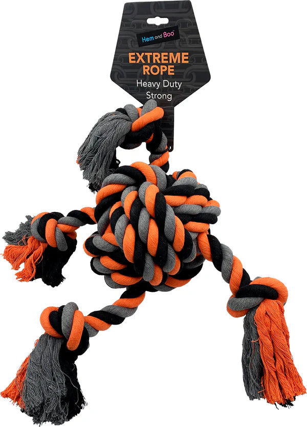 4 Ended Extreme Rope Heavy Ball Toy