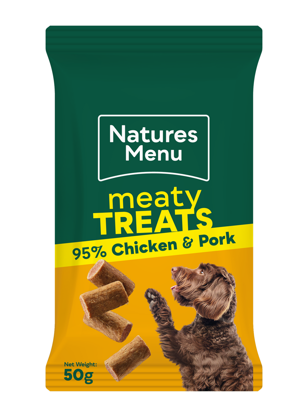 Real Meaty Treats Chicken and Pork 50g