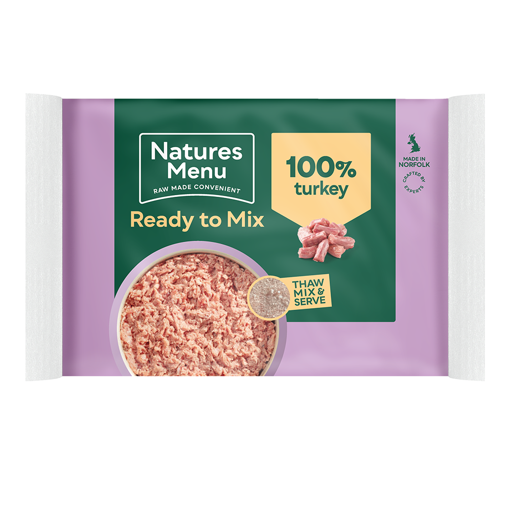 Natures Menu Raw Minced Blocks Turkey Multibuy 12 x 400g