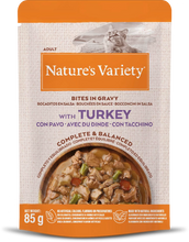 Load image into Gallery viewer, Natures Variety Cat Food Pouch Turkey 85g
