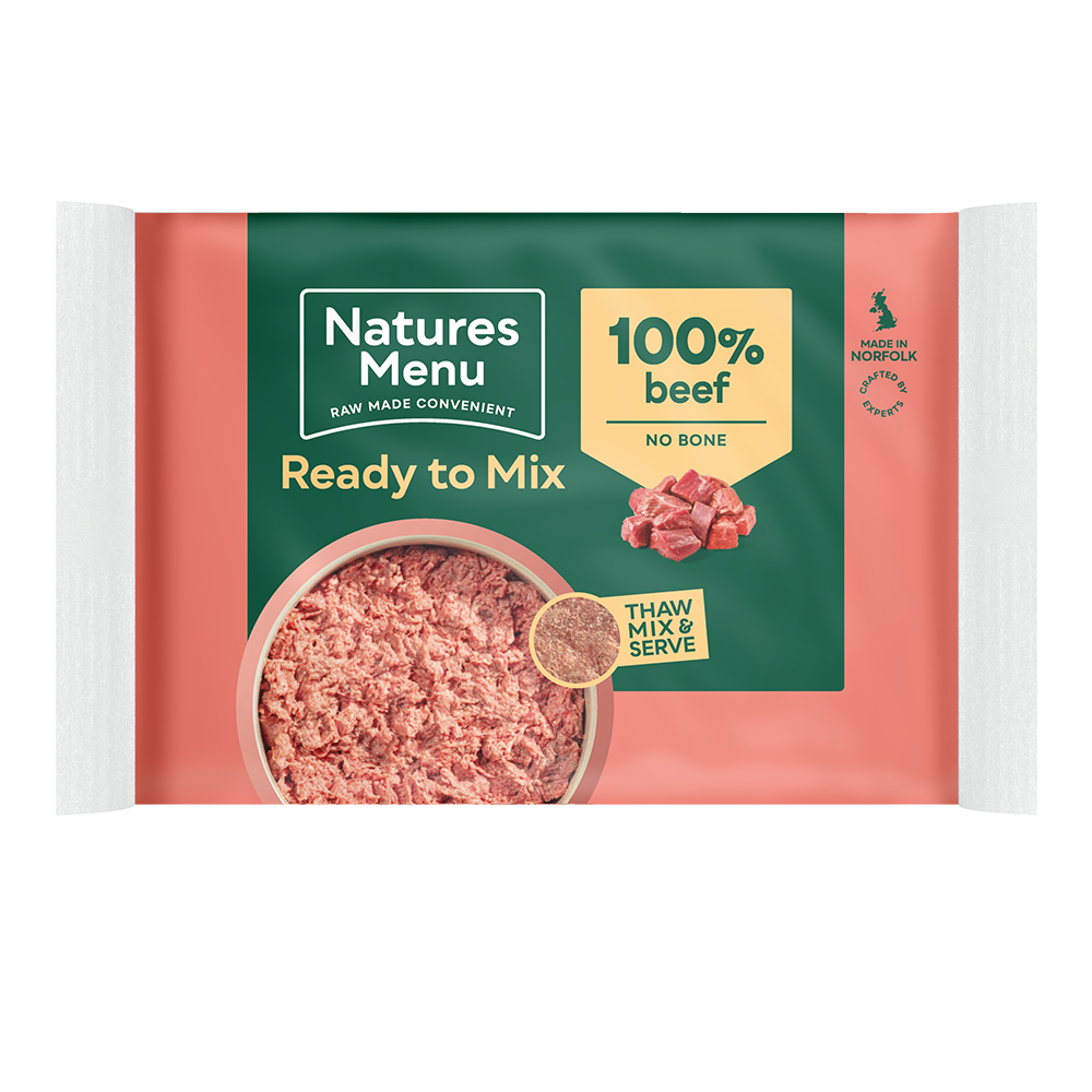 Natures Menu Raw Minced Blocks Beef Multibuy 12 x 400g