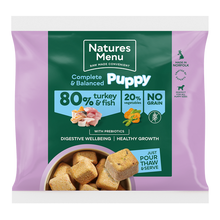 Load image into Gallery viewer, Puppy Nuggets 80% Turkey &amp; Fish (Grain Free) 1kg
