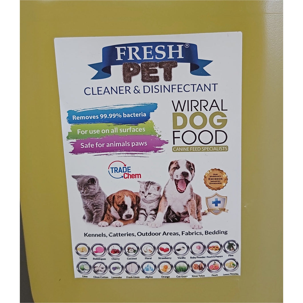 Fresh Pet Cleaner and Disinfectant 5L