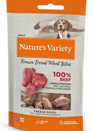 Freeze Dried Meat Bites Beef 20g