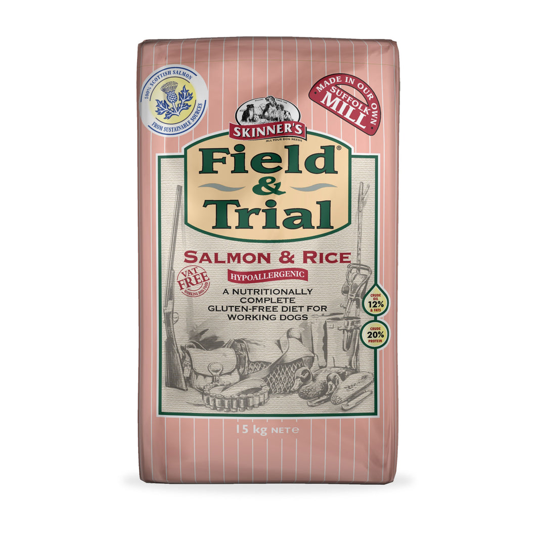 Field & Trial Salmon and Rice 15kg
