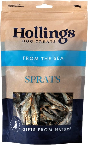 Hollings Dried Sprats 100g