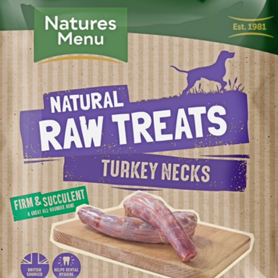 Raw Chews Turkey Necks